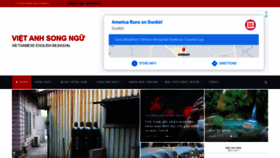 What Vietanhsongngu.com website looked like in 2021 (2 years ago)