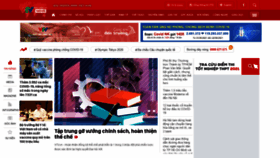 What Vtv.vn website looked like in 2021 (4 years ago)