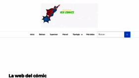 What Vercomics.com website looked like in 2021 (2 years ago)