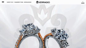 What Verragio.com website looked like in 2021 (2 years ago)