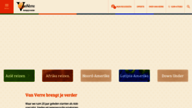What Vanverre.nl website looked like in 2021 (2 years ago)