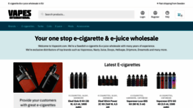 What Vapesint.com website looked like in 2021 (2 years ago)