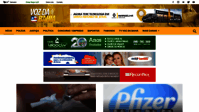 What Vozdabahia.com.br website looked like in 2021 (2 years ago)