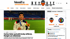 What Valenciacf.cz website looked like in 2021 (2 years ago)