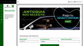 What Vehiculosantioquia.com website looked like in 2021 (2 years ago)