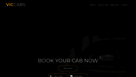 What Viccabs.com.au website looked like in 2021 (2 years ago)