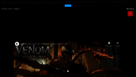What Venom.movie website looked like in 2021 (2 years ago)