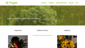 What Viragfutar.hu website looked like in 2021 (2 years ago)