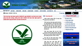 What Vinhlong.gov.vn website looked like in 2021 (2 years ago)