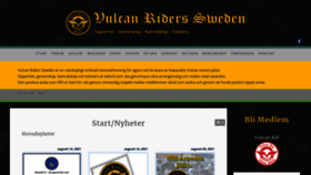 What Vulcanriders-sweden.org website looked like in 2021 (2 years ago)