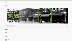 What Vermontbookshop.com website looked like in 2021 (2 years ago)