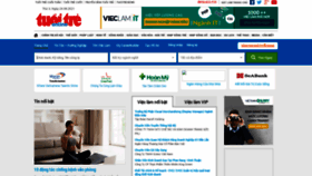 What Vieclam.tuoitre.vn website looked like in 2021 (2 years ago)
