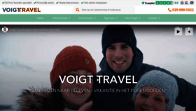 What Voigt-travel.nl website looked like in 2021 (2 years ago)