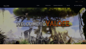 What Valofe.com website looked like in 2021 (2 years ago)