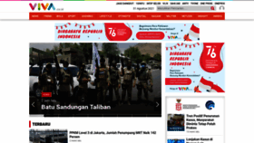 What Viva.co.id website looked like in 2021 (3 years ago)