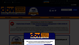 What Vdbvi.org website looked like in 2021 (2 years ago)