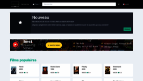What Vostfr.club website looked like in 2021 (2 years ago)