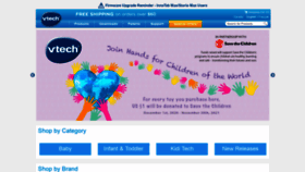 What Vtechkids.ca website looked like in 2021 (2 years ago)