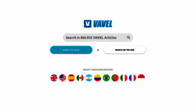 What Vavel.com website looked like in 2021 (2 years ago)
