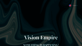 What Visionempire.ae website looked like in 2021 (2 years ago)