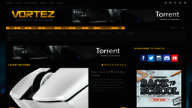 What Vortez.net website looked like in 2021 (3 years ago)