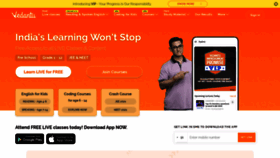What Vedantu.com website looked like in 2021 (2 years ago)