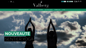 What Valberg.com website looked like in 2021 (2 years ago)