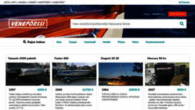 What Veneporssi.fi website looked like in 2021 (2 years ago)