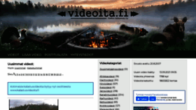 What Videoita.fi website looked like in 2021 (2 years ago)