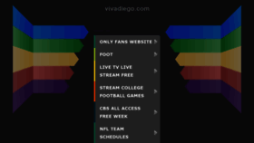 What Vivadiego.com website looked like in 2021 (2 years ago)