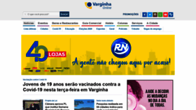 What Varginhaonline.com.br website looked like in 2021 (2 years ago)