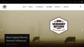 What Vermontbutchershop.com website looked like in 2021 (2 years ago)