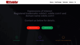 What Vobile.com website looked like in 2021 (2 years ago)