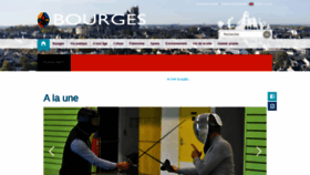 What Ville-bourges.fr website looked like in 2021 (2 years ago)