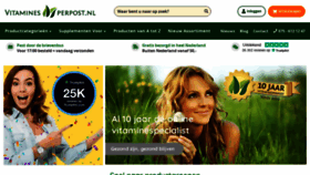 What Vitaminesperpost.nl website looked like in 2021 (2 years ago)