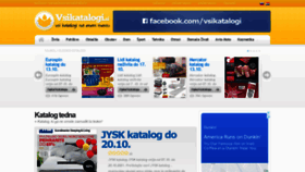 What Vsikatalogi.si website looked like in 2021 (3 years ago)