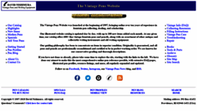 What Vintagepens.com website looked like in 2021 (2 years ago)