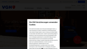 What Vgh.de website looked like in 2021 (2 years ago)
