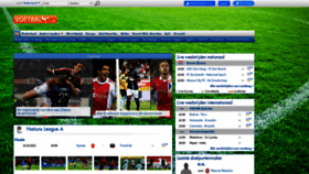 What Voetbal.com website looked like in 2021 (2 years ago)