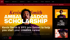 What Vfs.com website looked like in 2021 (2 years ago)