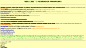 What Viewfinderpanoramas.org website looked like in 2021 (2 years ago)