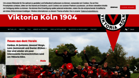 What Viktoria1904.de website looked like in 2021 (2 years ago)
