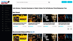 What Vofomovies.cc website looked like in 2021 (2 years ago)
