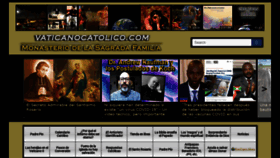 What Vaticanocatolico.com website looked like in 2021 (2 years ago)