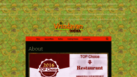 What Vrindavan.com.au website looked like in 2021 (2 years ago)