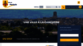 What Ville-pertuis.fr website looked like in 2021 (2 years ago)