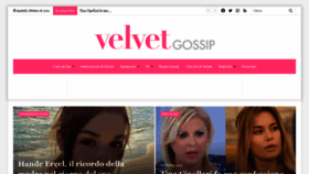 What Velvetgossip.it website looked like in 2021 (2 years ago)