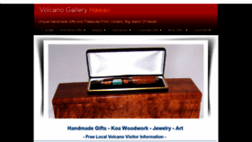What Volcanogallery.com website looked like in 2021 (2 years ago)