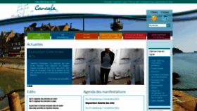 What Ville-cancale.fr website looked like in 2021 (2 years ago)