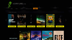 What Voirfilms.zone website looked like in 2021 (2 years ago)